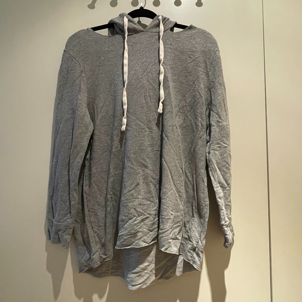 Monrow Hoodie in Grey